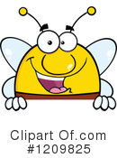 Bee Clipart #1209825 by Hit Toon