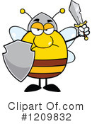Bee Clipart #1209832 by Hit Toon