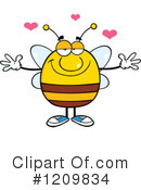 Bee Clipart #1209834 by Hit Toon