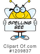 Bee Clipart #1209837 by Hit Toon