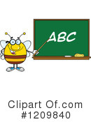 Bee Clipart #1209840 by Hit Toon
