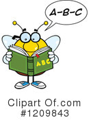 Bee Clipart #1209843 by Hit Toon