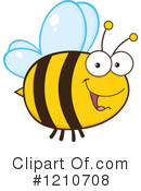 Bee Clipart #1210708 by Hit Toon