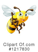 Bee Clipart #1217830 by AtStockIllustration