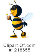 Bee Clipart #1218655 by Julos