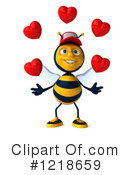 Bee Clipart #1218659 by Julos