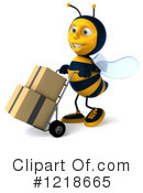 Bee Clipart #1218665 by Julos