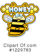 Bee Clipart #1229783 by Cory Thoman