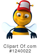 Bee Clipart #1240022 by Julos