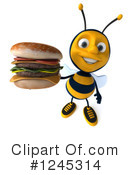 Bee Clipart #1245314 by Julos