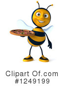 Bee Clipart #1249199 by Julos