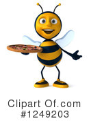 Bee Clipart #1249203 by Julos