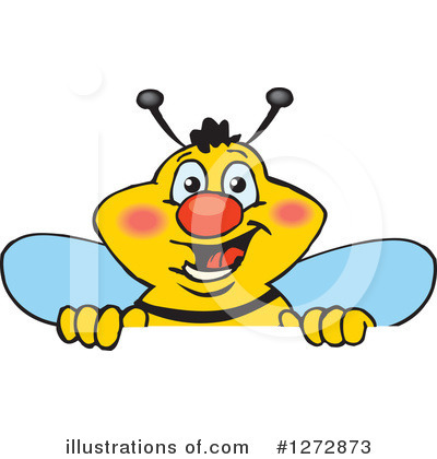Bee Clipart #1272873 by Dennis Holmes Designs