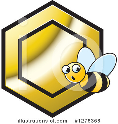 Bee Clipart #1276368 by Lal Perera