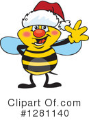 Bee Clipart #1281140 by Dennis Holmes Designs