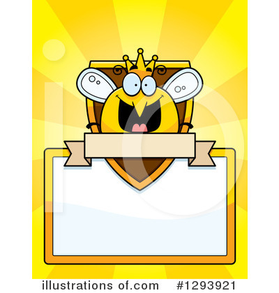 Queen Bee Clipart #1293921 by Cory Thoman