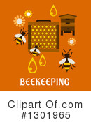 Bee Clipart #1301965 by Vector Tradition SM