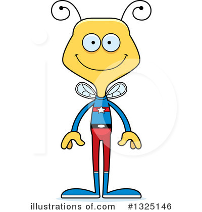 Royalty-Free (RF) Bee Clipart Illustration by Cory Thoman - Stock Sample #1325146