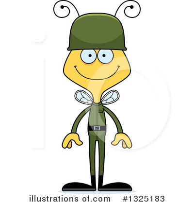 Royalty-Free (RF) Bee Clipart Illustration by Cory Thoman - Stock Sample #1325183