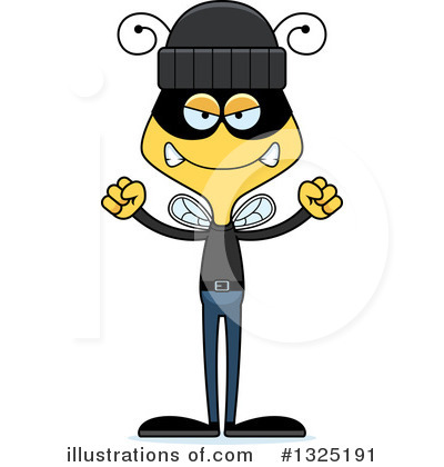 Royalty-Free (RF) Bee Clipart Illustration by Cory Thoman - Stock Sample #1325191