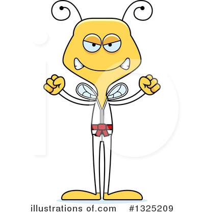 Royalty-Free (RF) Bee Clipart Illustration by Cory Thoman - Stock Sample #1325209