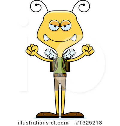 Royalty-Free (RF) Bee Clipart Illustration by Cory Thoman - Stock Sample #1325213