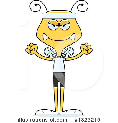 Royalty-Free (RF) Bee Clipart Illustration by Cory Thoman - Stock Sample #1325215