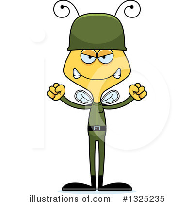 Royalty-Free (RF) Bee Clipart Illustration by Cory Thoman - Stock Sample #1325235
