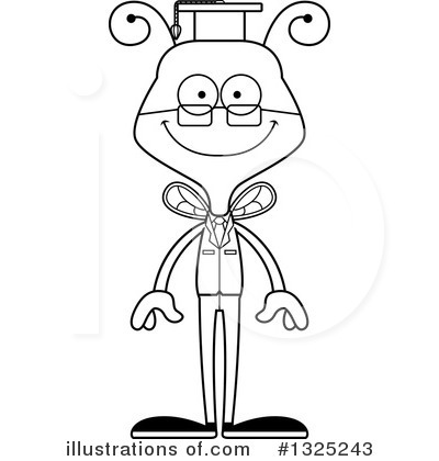 Royalty-Free (RF) Bee Clipart Illustration by Cory Thoman - Stock Sample #1325243