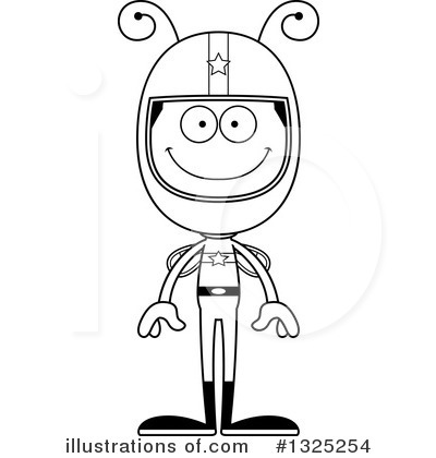 Royalty-Free (RF) Bee Clipart Illustration by Cory Thoman - Stock Sample #1325254