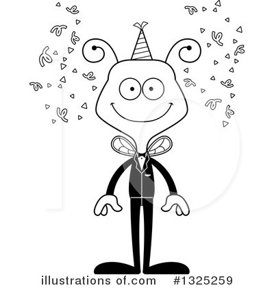 Royalty-Free (RF) Bee Clipart Illustration by Cory Thoman - Stock Sample #1325259