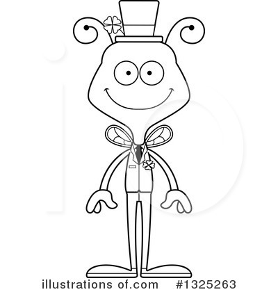 Royalty-Free (RF) Bee Clipart Illustration by Cory Thoman - Stock Sample #1325263