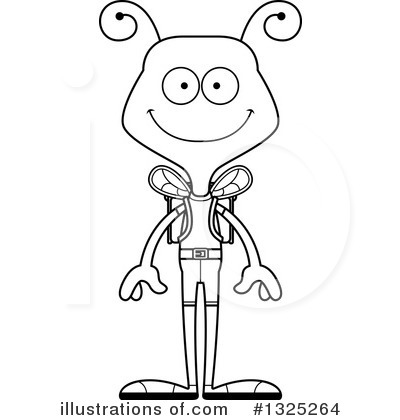 Royalty-Free (RF) Bee Clipart Illustration by Cory Thoman - Stock Sample #1325264