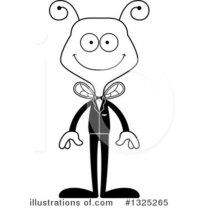 Royalty-Free (RF) Bee Clipart Illustration by Cory Thoman - Stock Sample #1325265