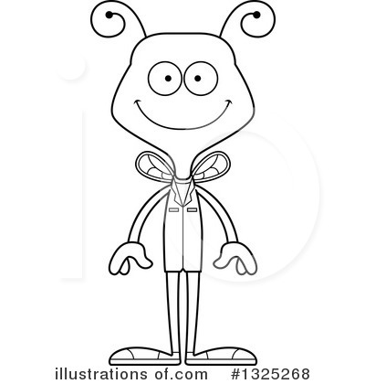 Royalty-Free (RF) Bee Clipart Illustration by Cory Thoman - Stock Sample #1325268