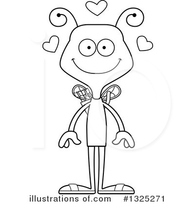 Royalty-Free (RF) Bee Clipart Illustration by Cory Thoman - Stock Sample #1325271