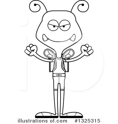 Royalty-Free (RF) Bee Clipart Illustration by Cory Thoman - Stock Sample #1325315