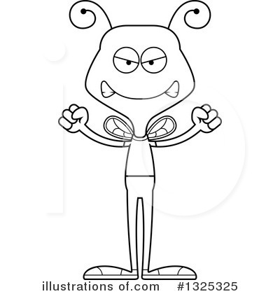 Royalty-Free (RF) Bee Clipart Illustration by Cory Thoman - Stock Sample #1325325