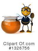 Bee Clipart #1326756 by Julos