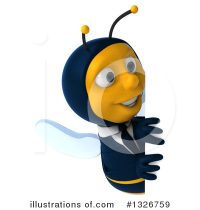 Business Bee Clipart #1326759 by Julos