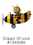 Bee Clipart #1340280 by Julos