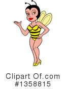 Bee Clipart #1358815 by LaffToon