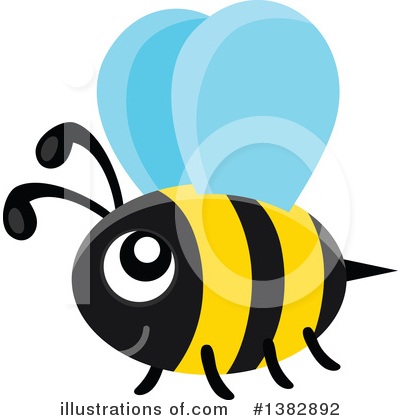 Bees Clipart #1382892 by visekart