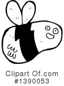 Bee Clipart #1390053 by lineartestpilot