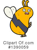 Bee Clipart #1390059 by lineartestpilot