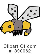 Bee Clipart #1390062 by lineartestpilot
