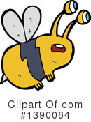 Bee Clipart #1390064 by lineartestpilot