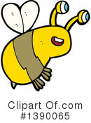 Bee Clipart #1390065 by lineartestpilot