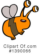 Bee Clipart #1390066 by lineartestpilot