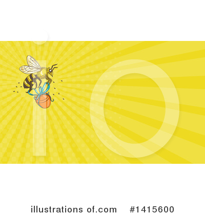 Bee Clipart #1415600 by patrimonio